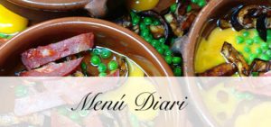 Menu Diari Restaurant El Palau Vell Sant Andreu de la Barca