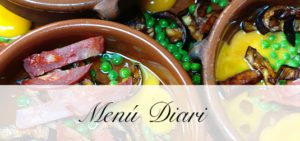 Menu Diaria El Palau Vell Sant Andreu de la Barca
